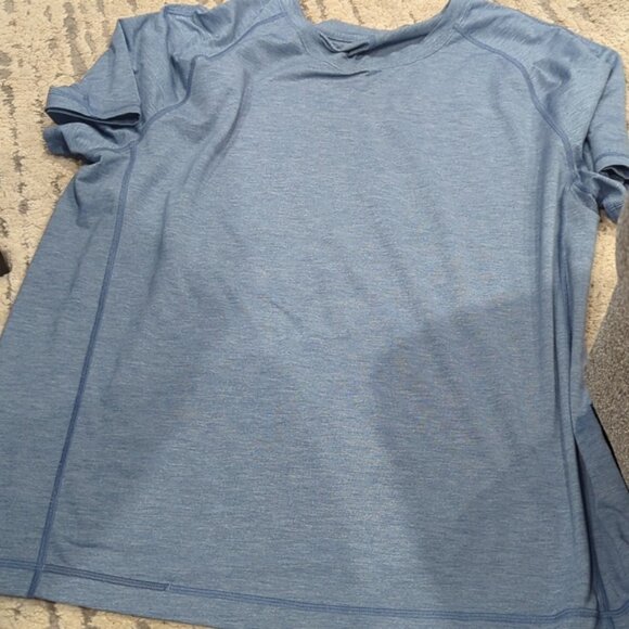 Lululemon Protean Short Sleeve Heathered Oil Slick Blue - Picture 8 of 11